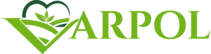 Varpol logo white slogan